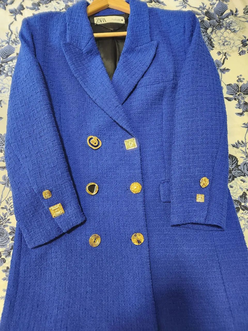 Sobretudo / blazer alongado Zara - Foto 4