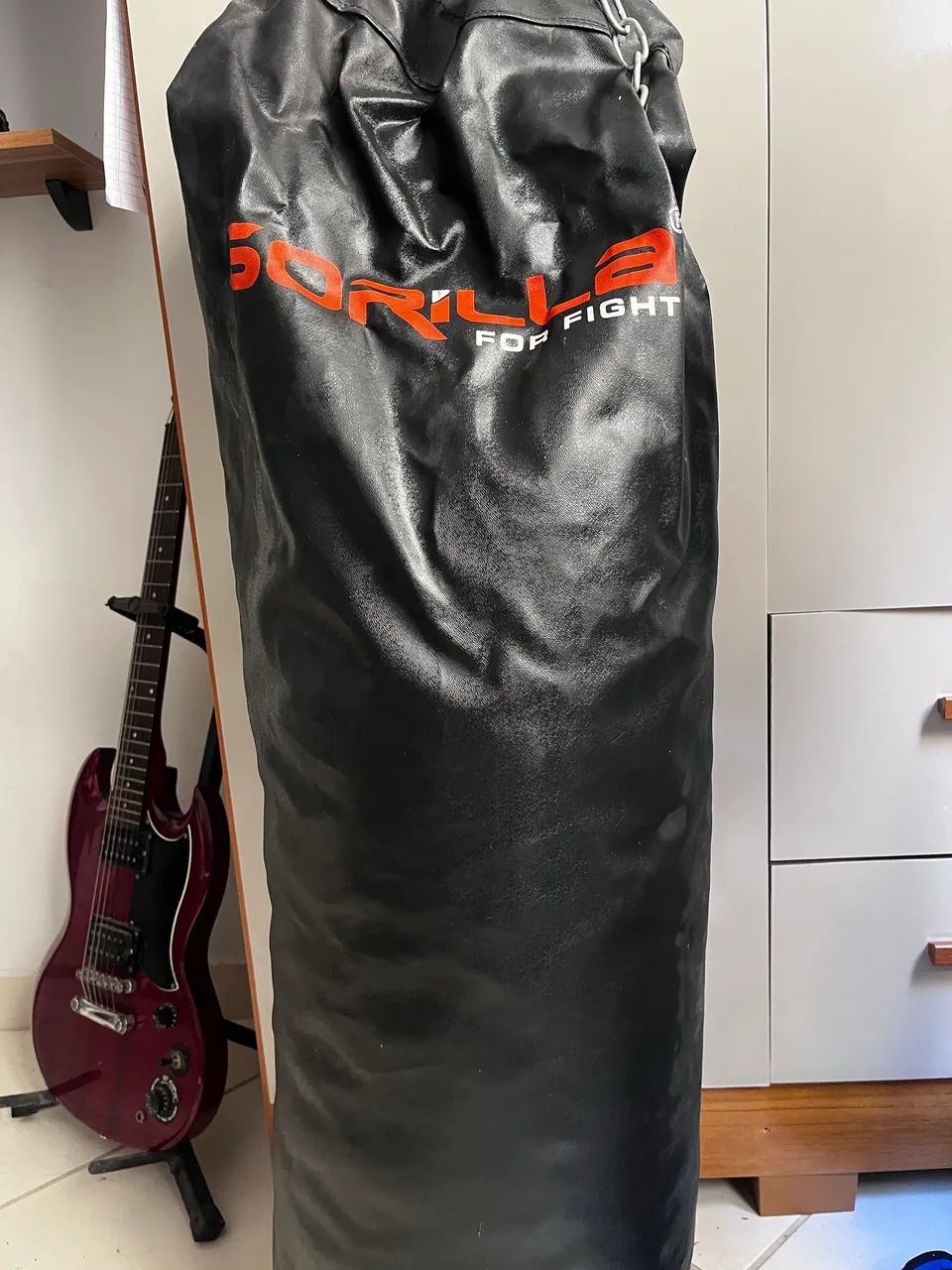 Saco de pancada com suporte  - Foto 2