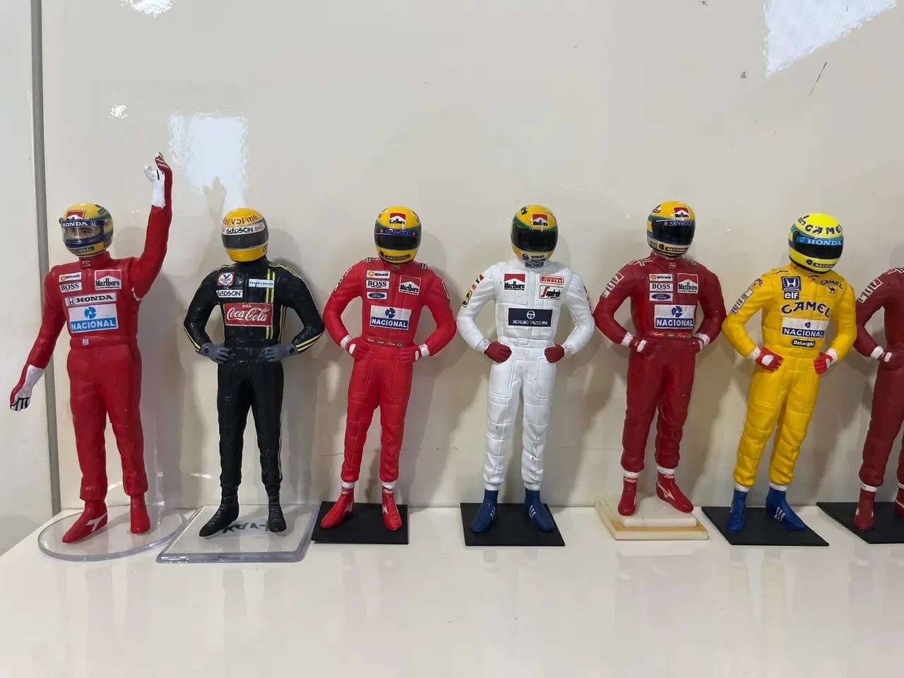 Ayrton Senna Fórmula 1 Mini Estátuas  - Foto 4