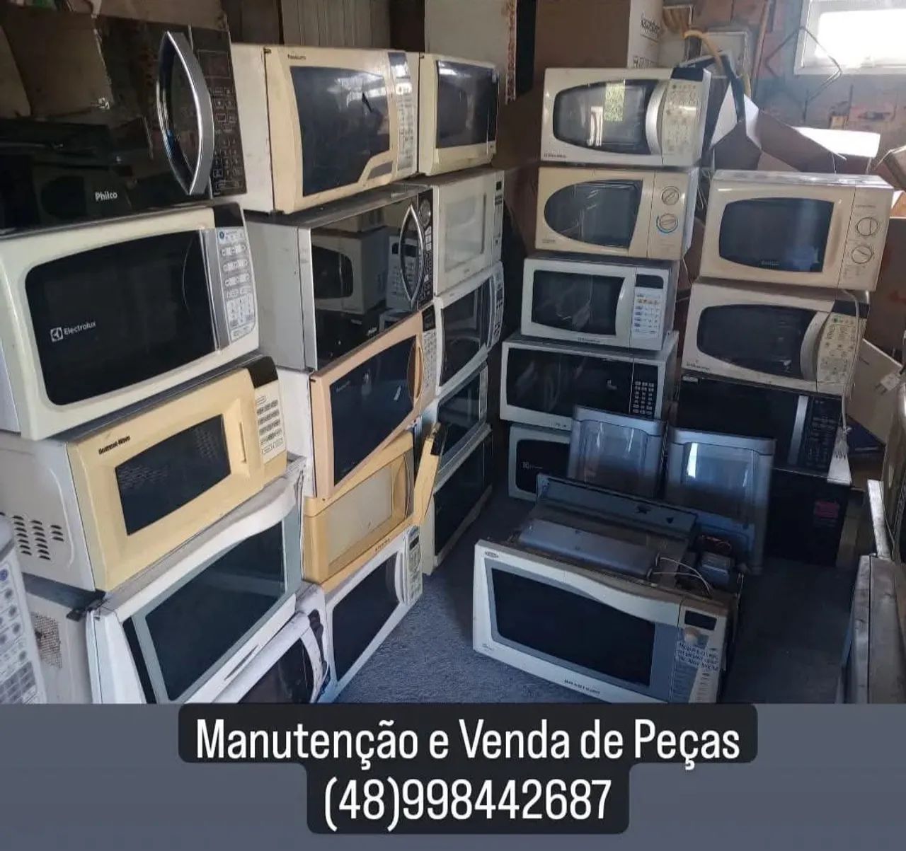 Venda de Peças de Microondas e Manutenção 