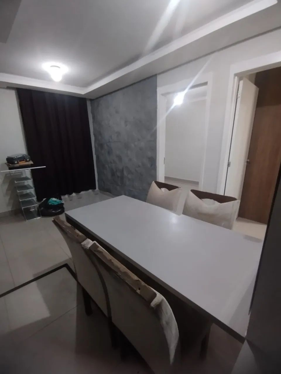 APARTAMENTO SEMI MOBILIADO - Foto 4
