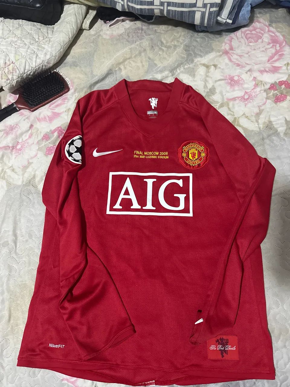 Camisa cr7 2008 final da champions - Foto 2