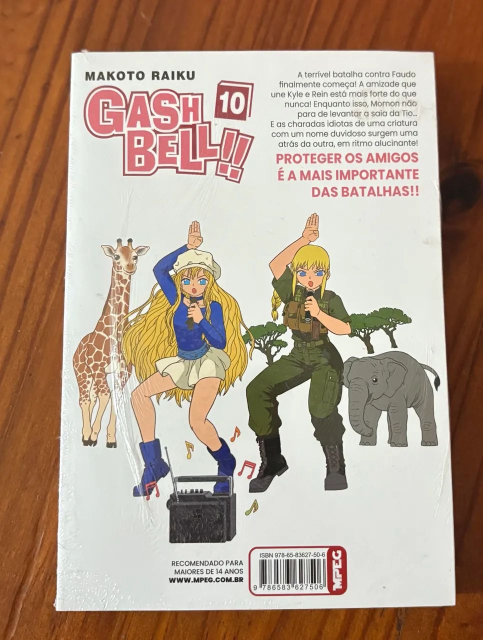 Mangá GashBell 10 editora MPEG - Foto 2