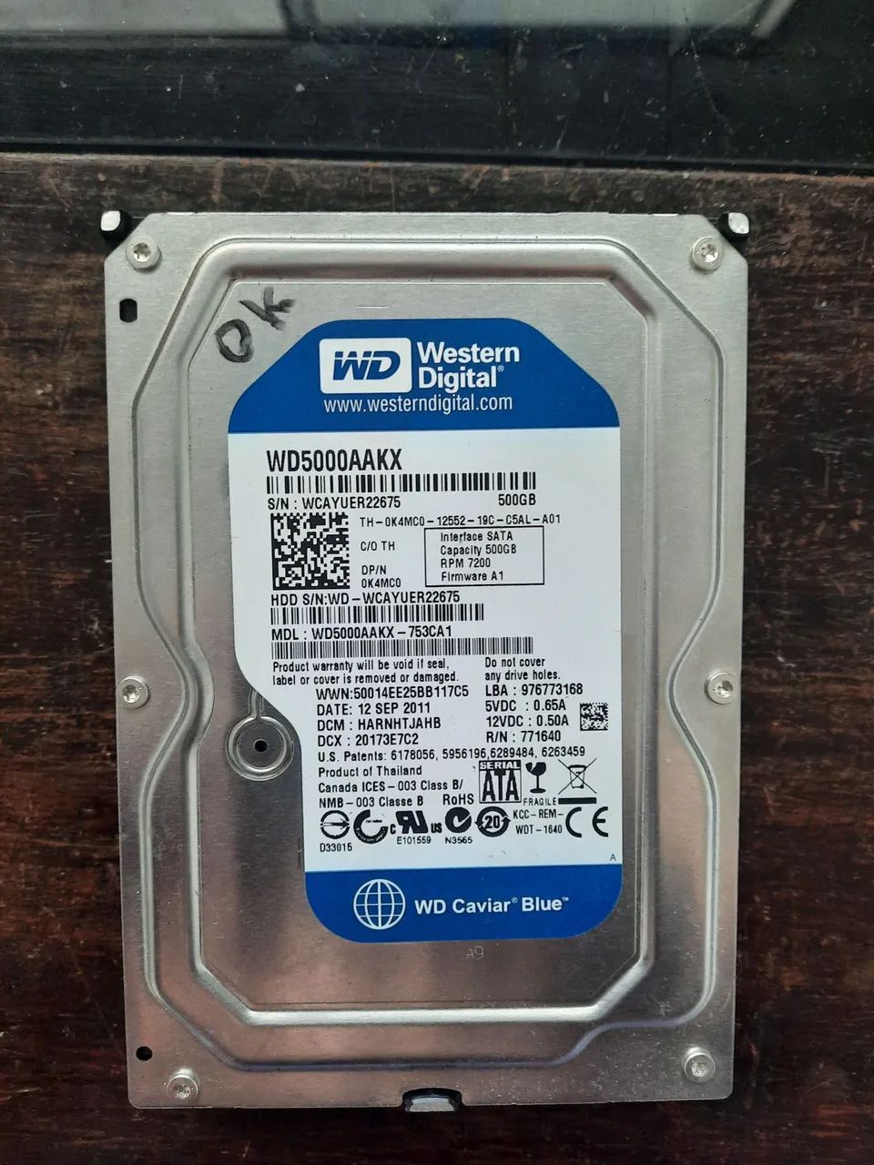 HD 500gb para Desktops 