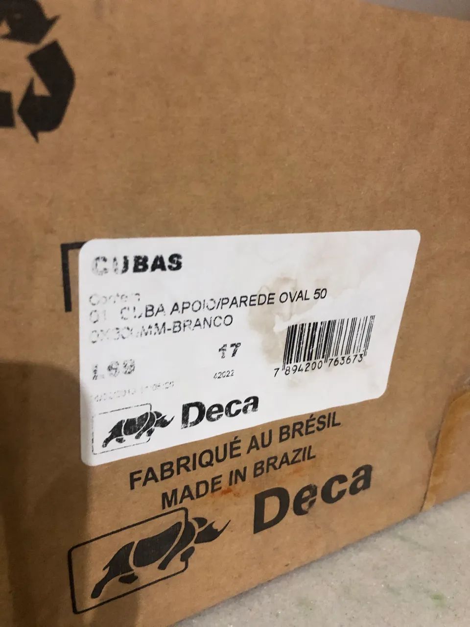 Cuba de apoio oval Deca  - Foto 5