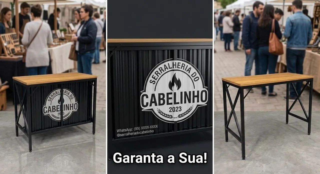 Bancada desmontável  - Foto 3