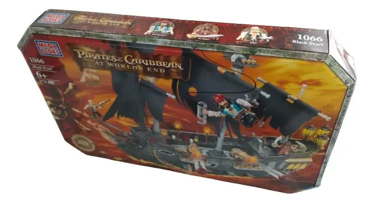 Mega Bloks Piratas Do Caribe 3 - Navio Pérola Negra 175pçs - Foto 5