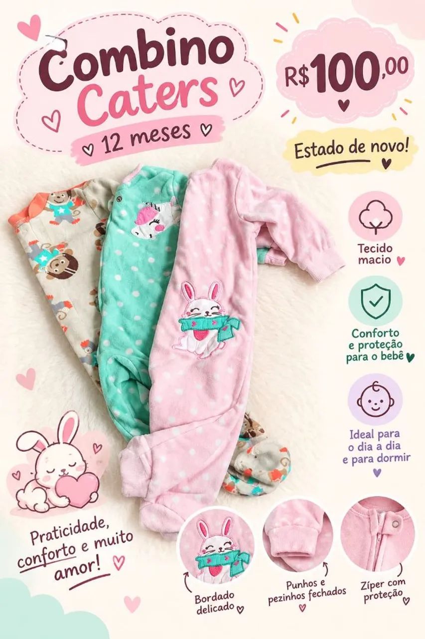 Roupas e itens de bebês  - Foto 2