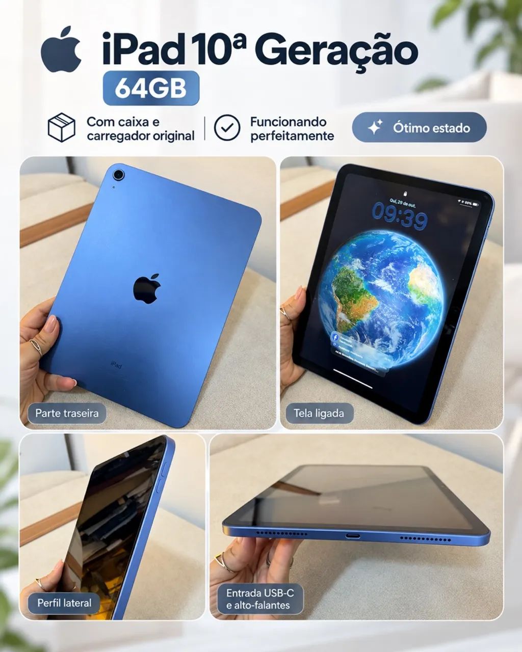 IPAD 10 GERAÇÃO 
