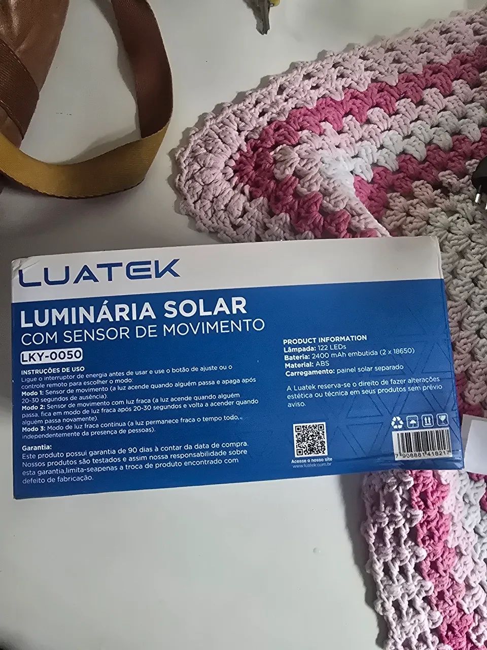 Luminaria solar com sensor de mov LKY0050 - Foto 2