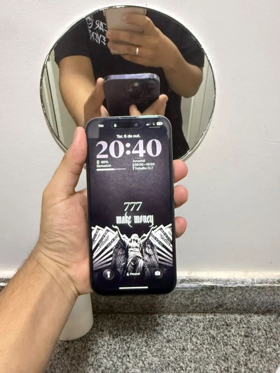 iPhone 14 Pro Max 512GB Roxo Profundo - Foto 5
