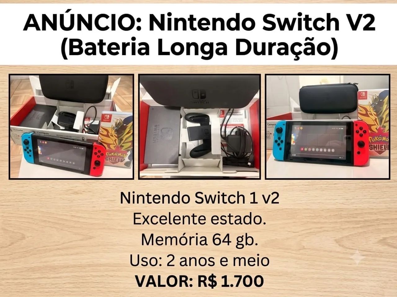 Nintendo switch V2 - Foto 2