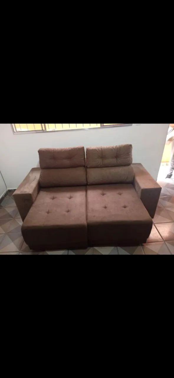 Sofá Retrátil e Reclinavel 2,00 Metros  - Foto 2