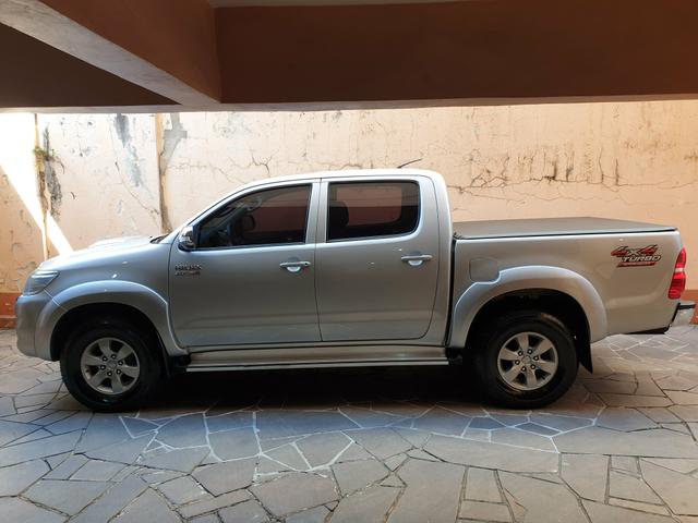 Toyota hilux 3.0 srv automática 2012 4x4 diesel - Foto 3