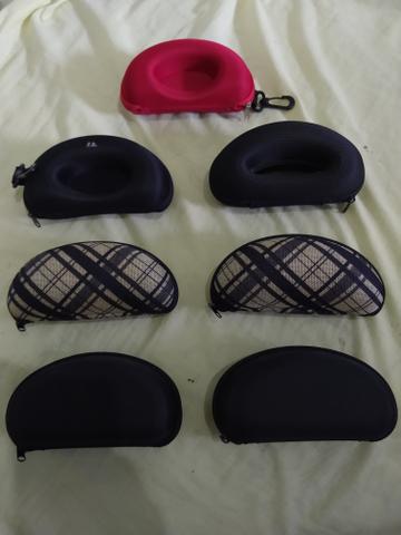 Kit 7 Estojos Porta Oculos Case - Foto 2