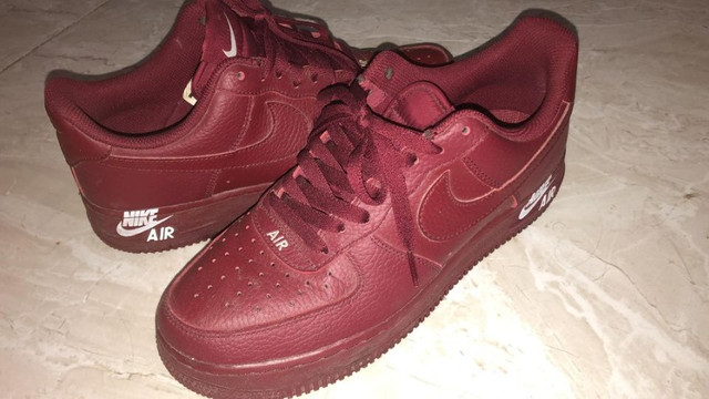 nike air force vinho