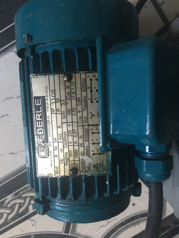 Motor de indução trifásico 1/6 CV - Foto 2
