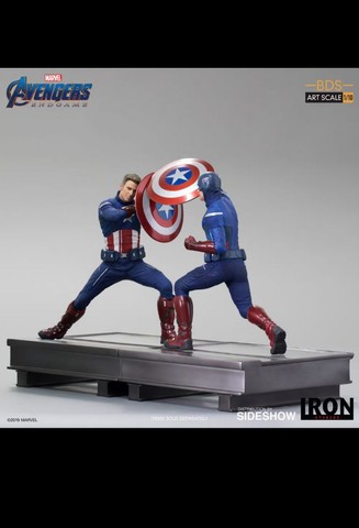 Diorama Captain America Iron Studios Avengers Endgame - Foto 3