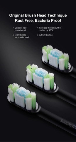 Escova De Dentes Eletrica Soccas X3u 4 em 1 - Foto 3