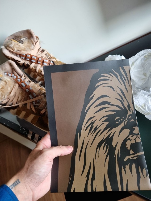 tenis adidas chewbacca