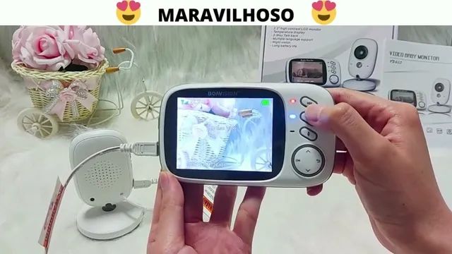 Babá Eletrônica VB603 Sem Fio Vídeo, Voz E Visão Noturna. Monitore seu bebê - Foto 3