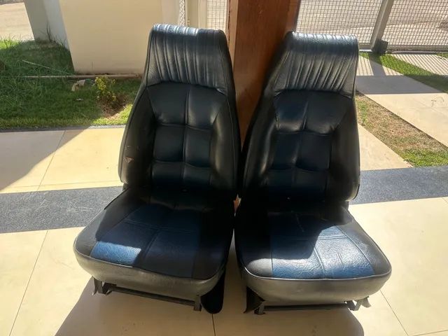 Bancos Procar Reclinaveis antigos p/ Fusca Brasília Variant TL - Foto 2