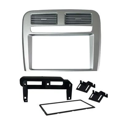 Moldura Painel Fiat Punto 12 - Prata - F 3333