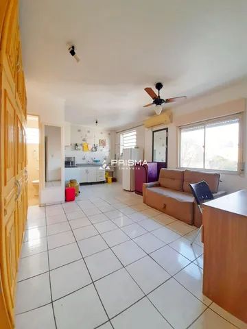 1 dormitório Kitnet mobiliado, móveis na cozinha, Geladeira, Ar split, mesa escrivaninha. - Foto 2