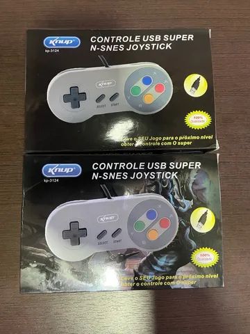 Controle Super Nintendo Usb Pc Snes Joystick _ EL101