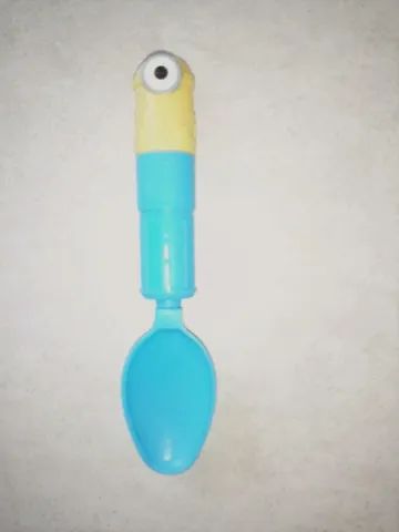 Antiga Tigela Plástica e Colher  Promocional Sucrilhos Kelloggs - Foto 5