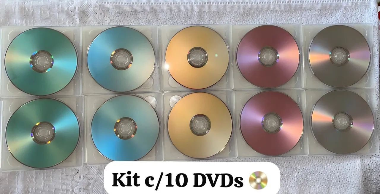 DVDS TDK MADE IN JAPAN