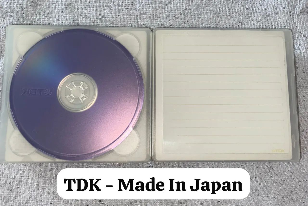 DVDS TDK MADE IN JAPAN - Foto 2