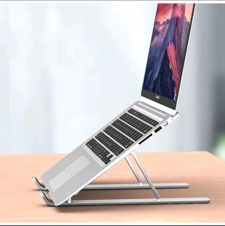 Promoção liberadaaa!!! Suporte de notebook de alumínio  - Foto 2