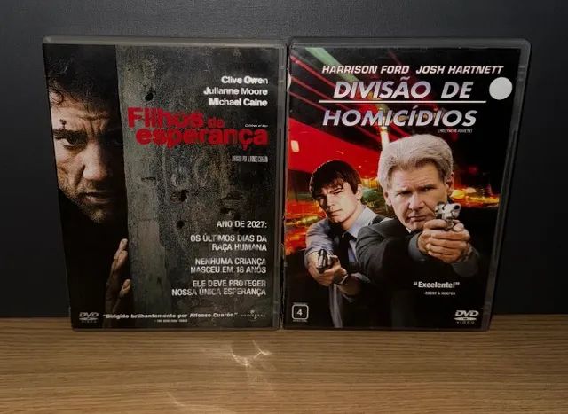 Mídia Fisica: Filhos Da Esperança + Divisão De Homicidios Kit Com 2 - item de colecionador