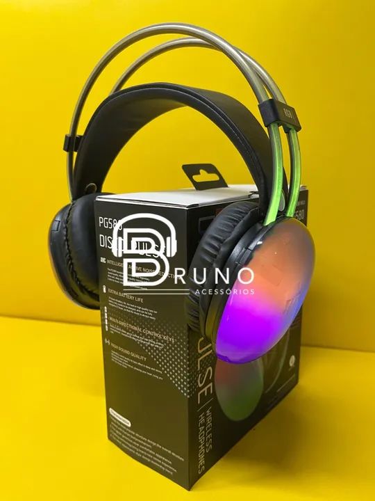 Fone de ouvido JBL Bluetooth RGB  - Foto 5