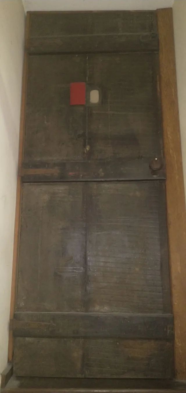 Porta entalhada Madeira maciça fazenda de Olinda de 1970 - Foto 4