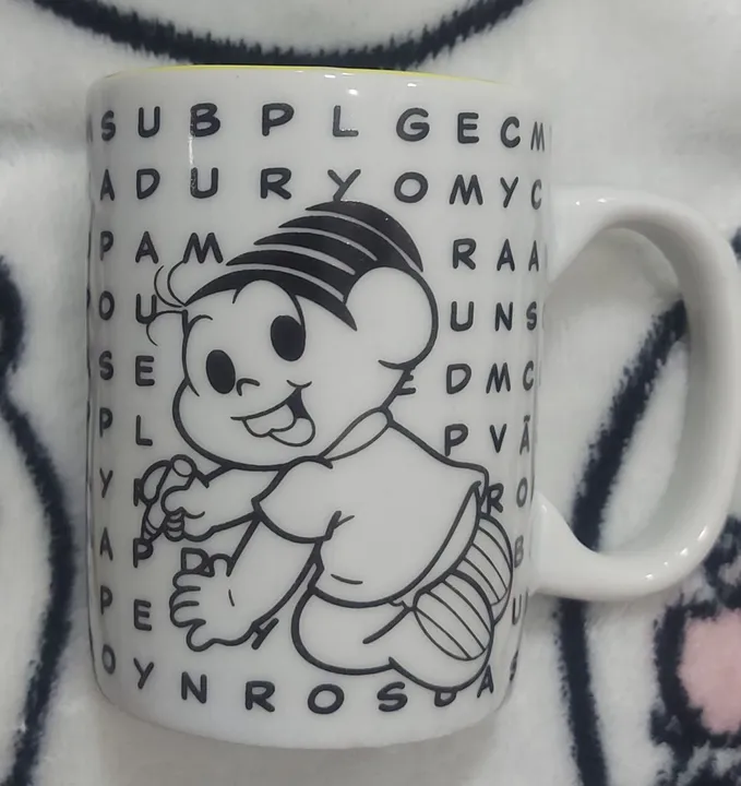 Mini caneca de porcelana Turma da Mônica