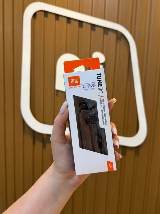 Fone de Ouvido JBL Tune 110 - Original 
