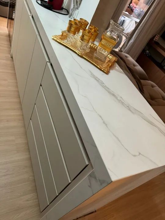 Pia balcão bancadas de porcelanato  - Foto 2