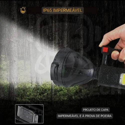"Potência e Versatilidade: Sua Nova Lanterna Recarregável! " - Foto 3