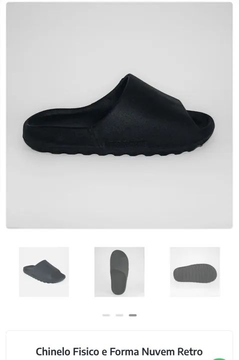 Chinelo nuvem 