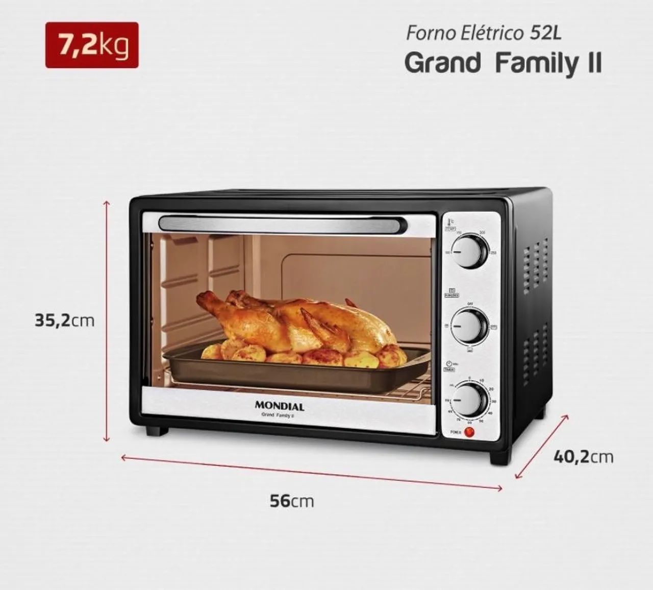 Forno elétrico na promoção  - Foto 4