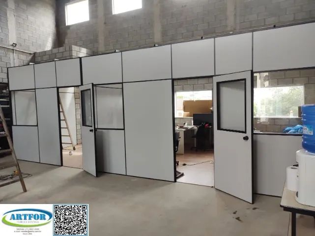 Divisórias Ambiente Artfor, Divisórias Escritório Artfor, Divisórias Eucatex Artfor. - Foto 4