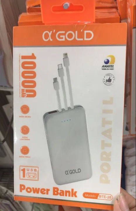 Carregadores portátil para celular top a partir de 75,00 novos  - Foto 2