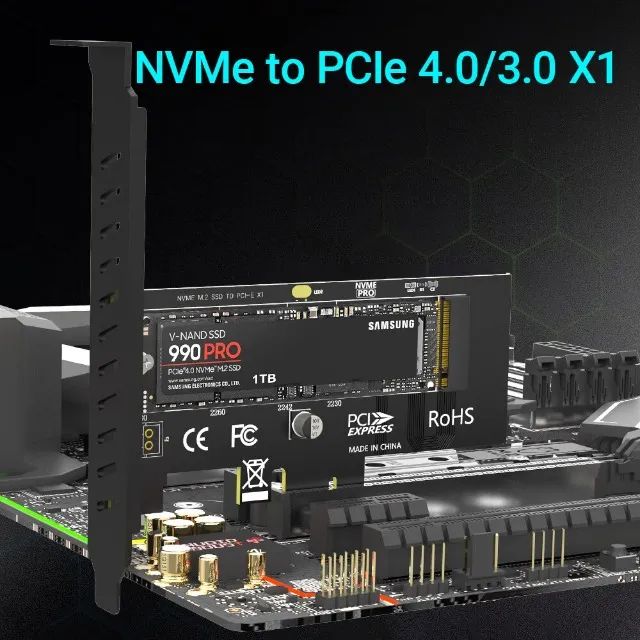Adaptador Ssd M2 Nvme Pci-e Arduino Automação COD-AM552 