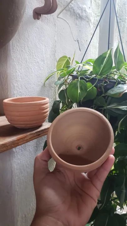 Vasos em barro natural - Foto 3
