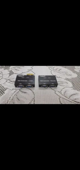 Extensor VGA Black Box - Kit Local e Remoto - Foto 5