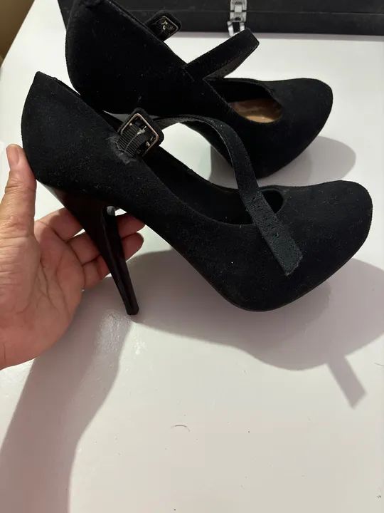 Lote de sapatos femininos 36 - Foto 6