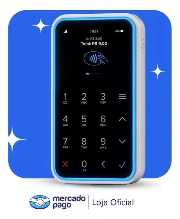 MÁQUINA DE CARTÃO POINT CHIP AIR 4G E WIFI