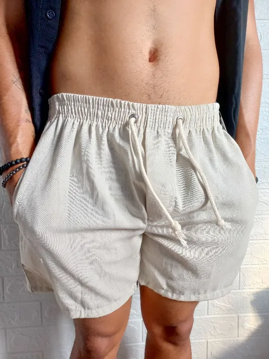 Short linho masculino tam P